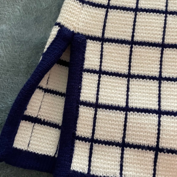 Lilly of California vintage open front cardigan sweater. - Picture 7 of 11